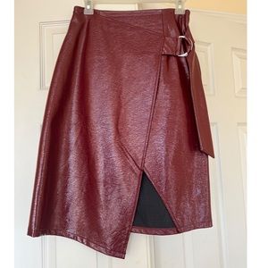 Worn once skirt with attached belt loop, very sexy.